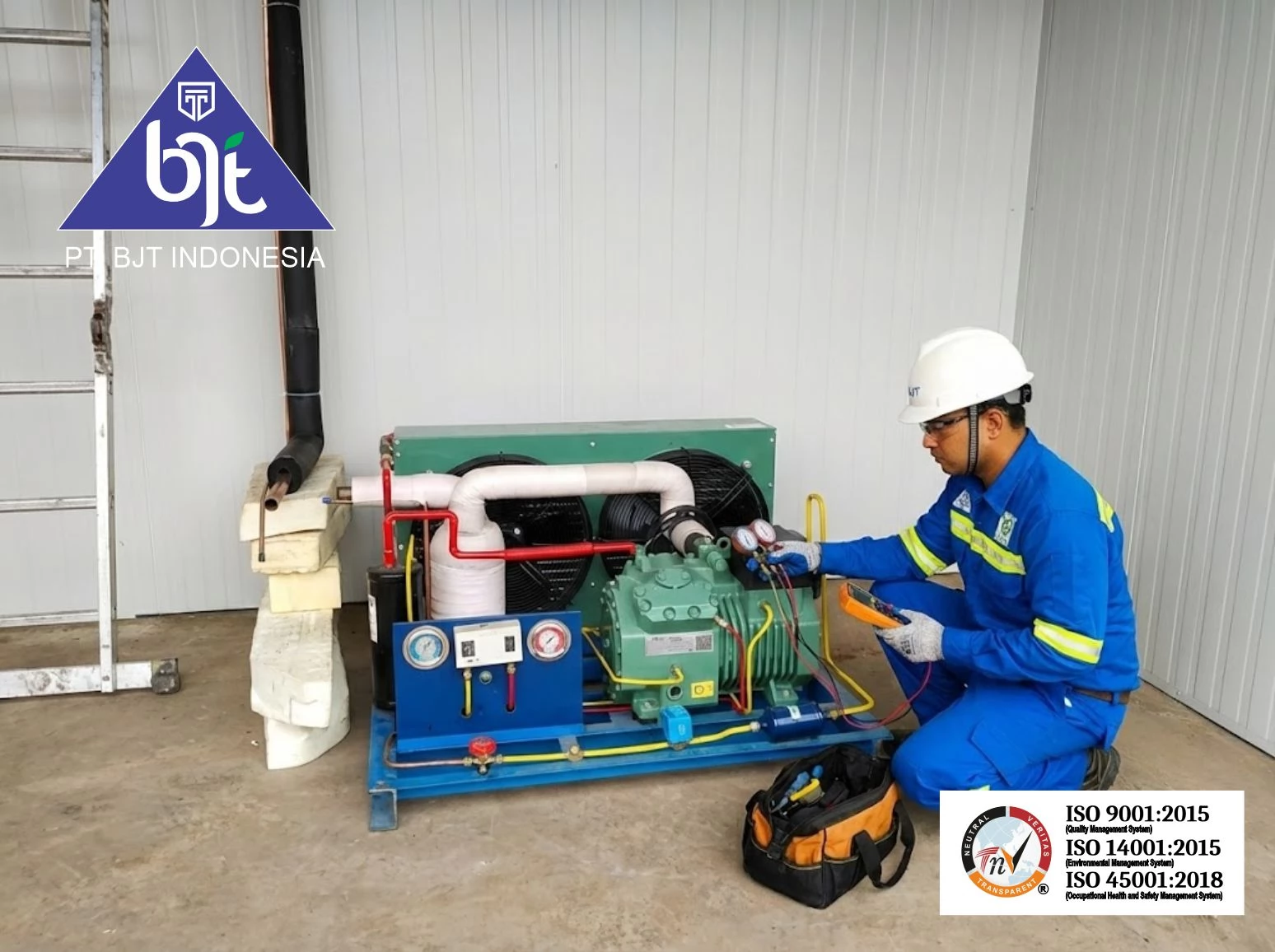 Jasa Mesin Pendingin Chiller Freezer Cold Room